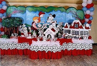 Decoracion de Fiestas Infantiles con Dalmatas, parte 1