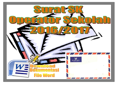 Download Contoh SK Perpanjangan Masa Kerja Operator Sekolah 2016/2017