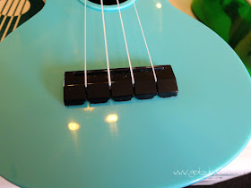 Makala Waterman Soprano Ukulele bridge