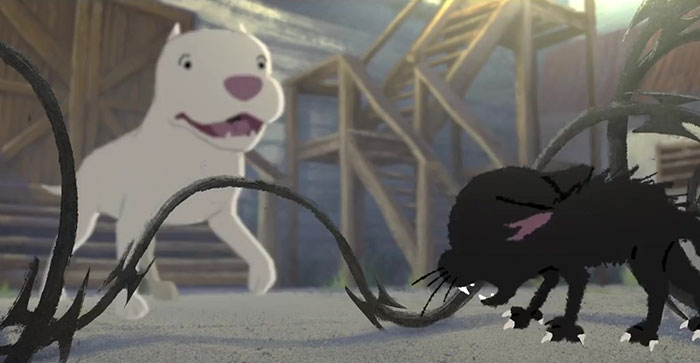 Pixar Presents 'Kitbull', The Heartbreaking Story Of The Friendship Of An Abused Pitbull And A Stray Kitten
