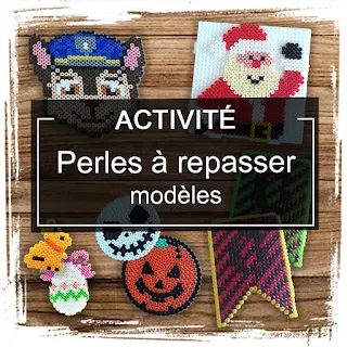 Des idées de créations  et modèles en perles à repasser