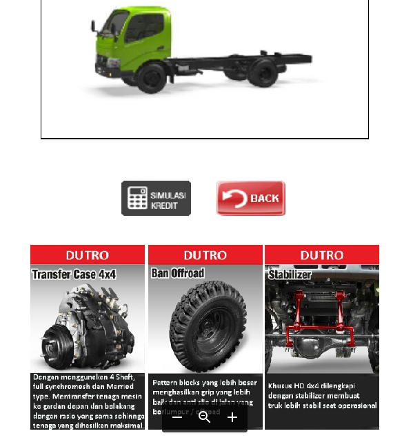 Spesifikasi Mobil Truck Hino  Dutro  130  HD  Lengkap Dari Pabrik