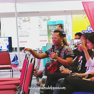 Q&A session; ASabah Job & Entrepreneur Fair 2018 @ Kompleks Sukan Kota Kinabalu (Likas)