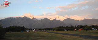 Camping del PN de Skaftafell, Islandia