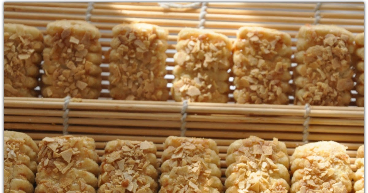 Tumis.my - resepi Biskut Emping Jagung Karamel
