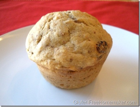 cranberry walnut muffin