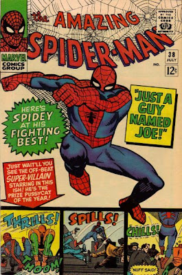 Amazing Spider-Man #38. Just a Guy Named Joe, last ever Steve Ditko Spider-Man story