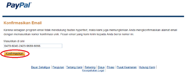 membuat akun paypal