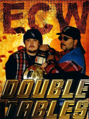 ECW Double Tables 1995 Review - Event poster
