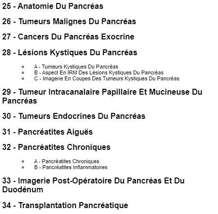 Pancréas