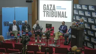 The "Gaza Court" in Sarajevo condemns genocide and Israeli actions against Palestinians.