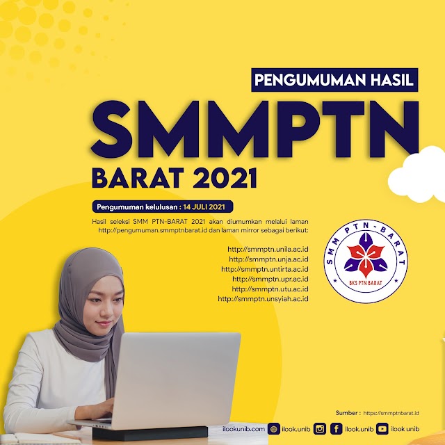 Detik-Detik Pengumuman SMMPTN Barat, Cek Link Utama dan 6 link mirror lainnya 