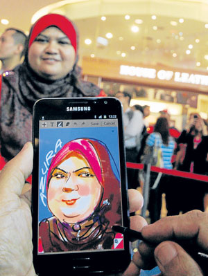 Samsung Galaxy Note - peranti kreatif mudah alih