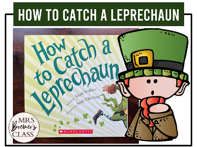 How to Catch a Leprechaun book activities unit with literacy printables, reading companion activities, and a craft for Kindergarten and First Grade