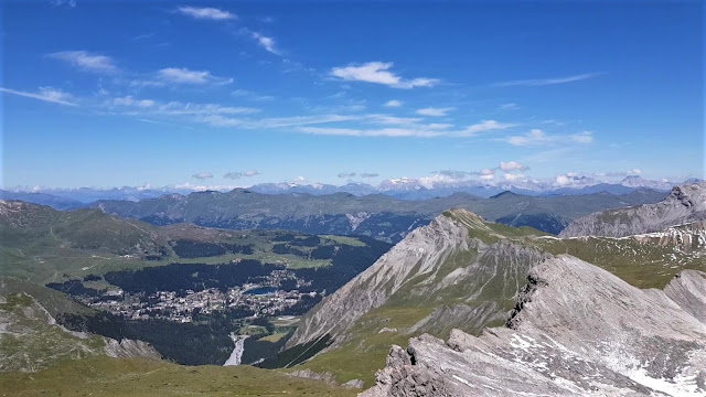 View from Valbellhorn on Arosa