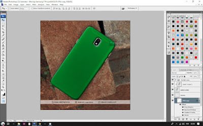 Cara Desain Mockup Samsung J7 Pro