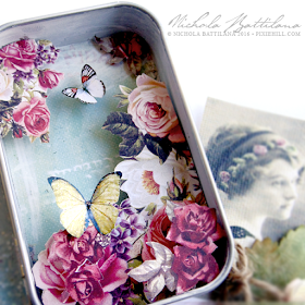 Butterfly Meadow Altoid tin - Nichola Battilana