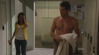 Jason Thompson Shirtless on General Hospital