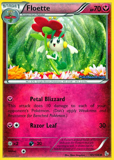 Floette #65/106 Flashfire Pokemon Card