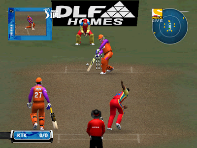 EA Cricket 2011 | DLF IPL 4 game footage 3