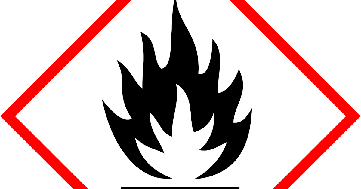  Simbol  B3  Mudah Menyala Flammable Simbol  B3 