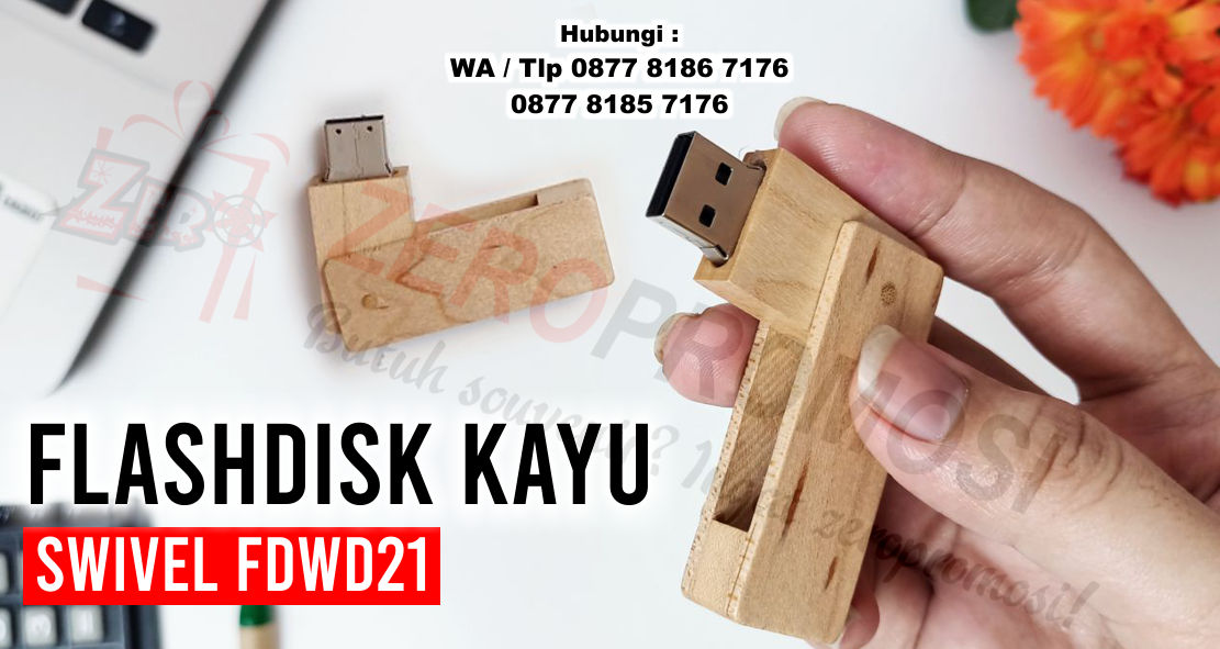 jual Usb Souvenir Kayu Putar, Flashdisk Swivel Kayu Oval - FDWD21, Flashdisk Kayu Swivel Promosi Type : FDWD 21, USB Wood Swivel FDWD21, Flashdisk Promosi Kayu FDWD21