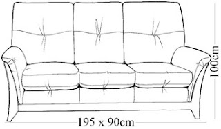 Sofa Balon Kubah Vintage Duco Putih