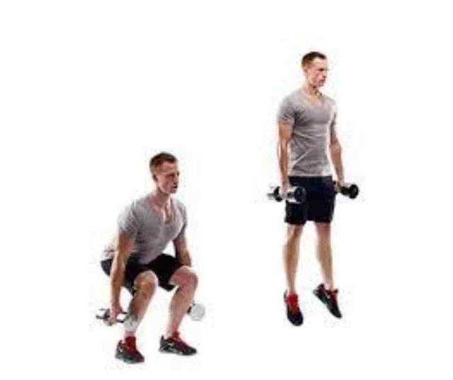 Calf Exercises at Home with Dumbbells
