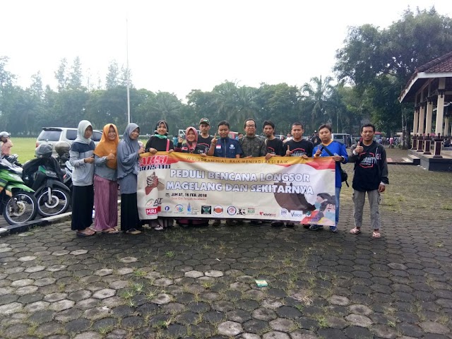  Reportase Lintas Komunitas Peduli Bencana longsor di Desa Giri Tengah, Borobudur, Kabupaten Magelang