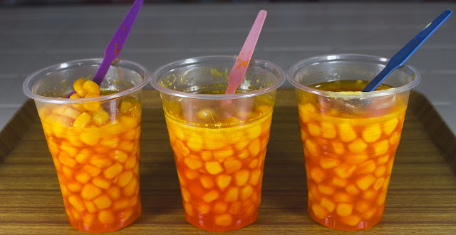 Pinoy Street Food Sweet Corn with Cheese powder and margarine.