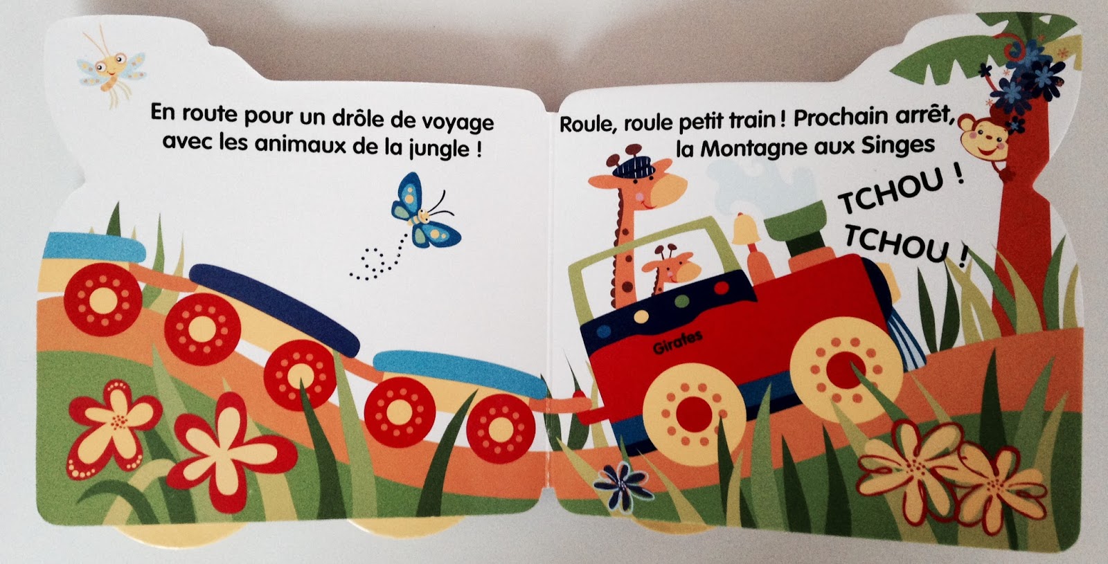 Quand je lis cette partie du livre qui se rep¨te   chaque page pour les différents animaux je ne peux pas m empªcher de la chanter