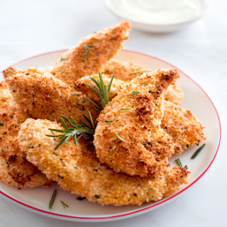 Crunchy No Fry Chicken recipe