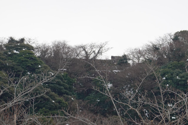 鳥取県米子市西町 湊山公園 米子城跡 天守跡の眺望