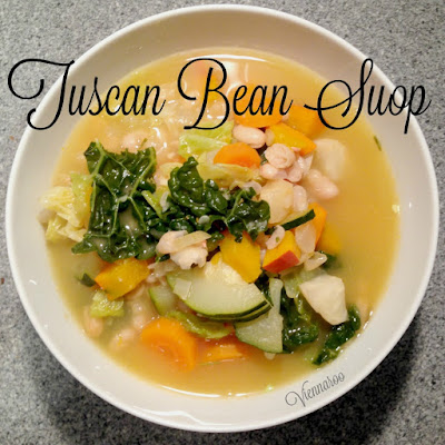 easy Tuscan bean soup