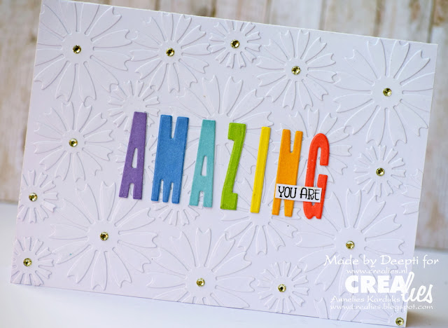 You are amazing handmade card