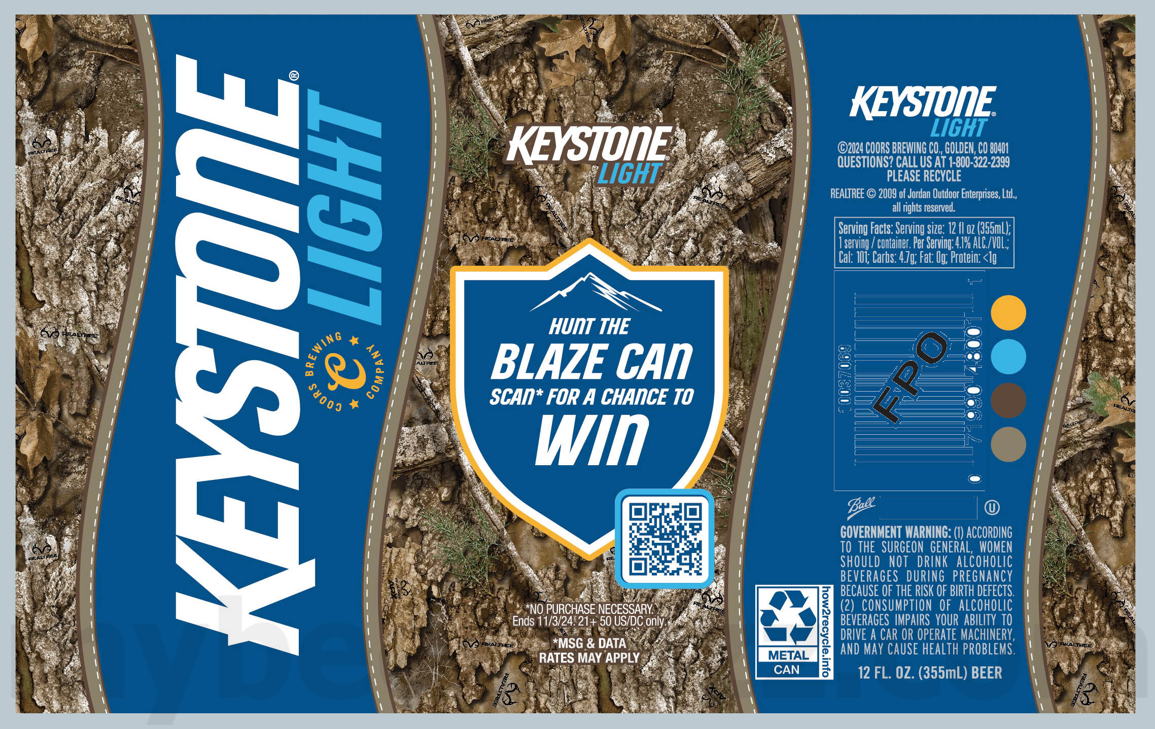 Keystone Light Blaze Cans Return For 2024