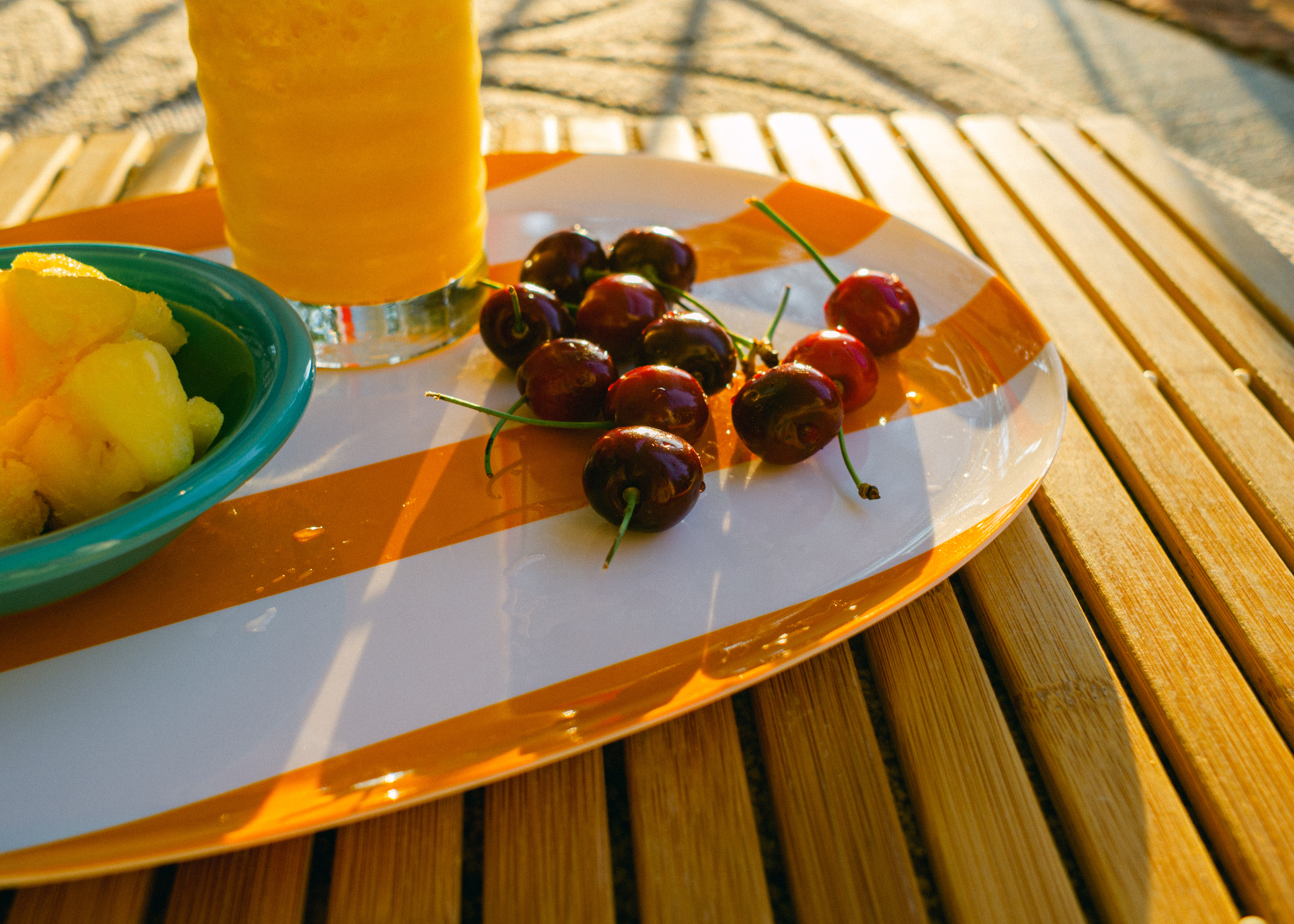 red Michigan Cherries