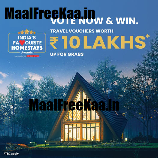 India's Best Homestays Vote and Win Contest