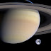 Comparison of the Earth to the Rings of Saturn