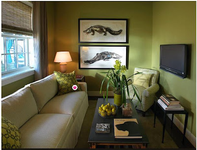 Green Rooms Decorating on Joy Of Decor  Decorate Around Beige Sofa  Green Walls