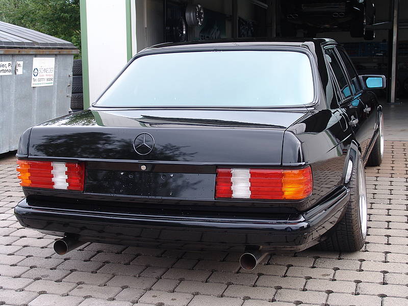 MercedesBenz W126 Tuning BLACK