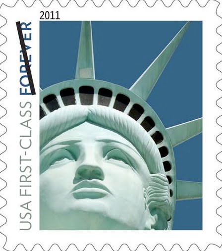 statue of liberty stamp. USPS Statue Of Liberty Stamp