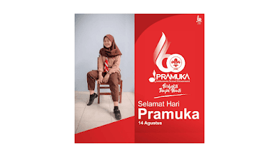 Kumpulan Bingkai Twibbon Hari Pramuka ke 60 2021