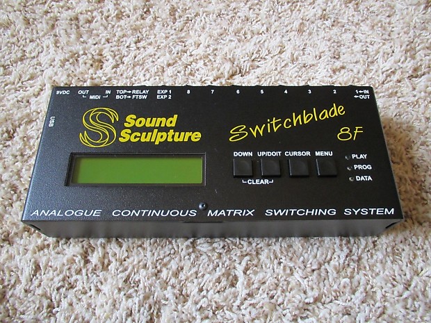Switchblade 8f salah satu contoh matrix switcher diy loop 