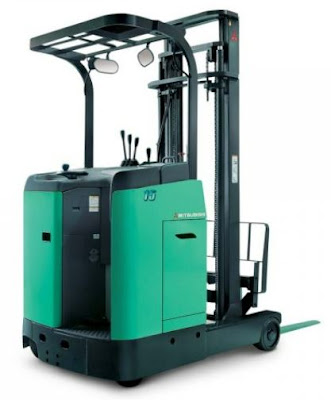 Reach Truck đứng lái Mitsubishi RBS18CB1