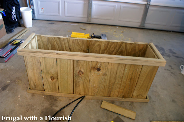 plans for wood planter box