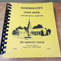Garden City, KS vintage church cookbook