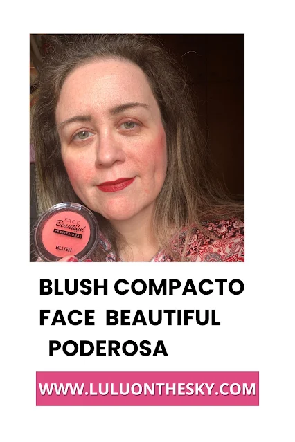 Blush compacto Face Beautiful Poderosa