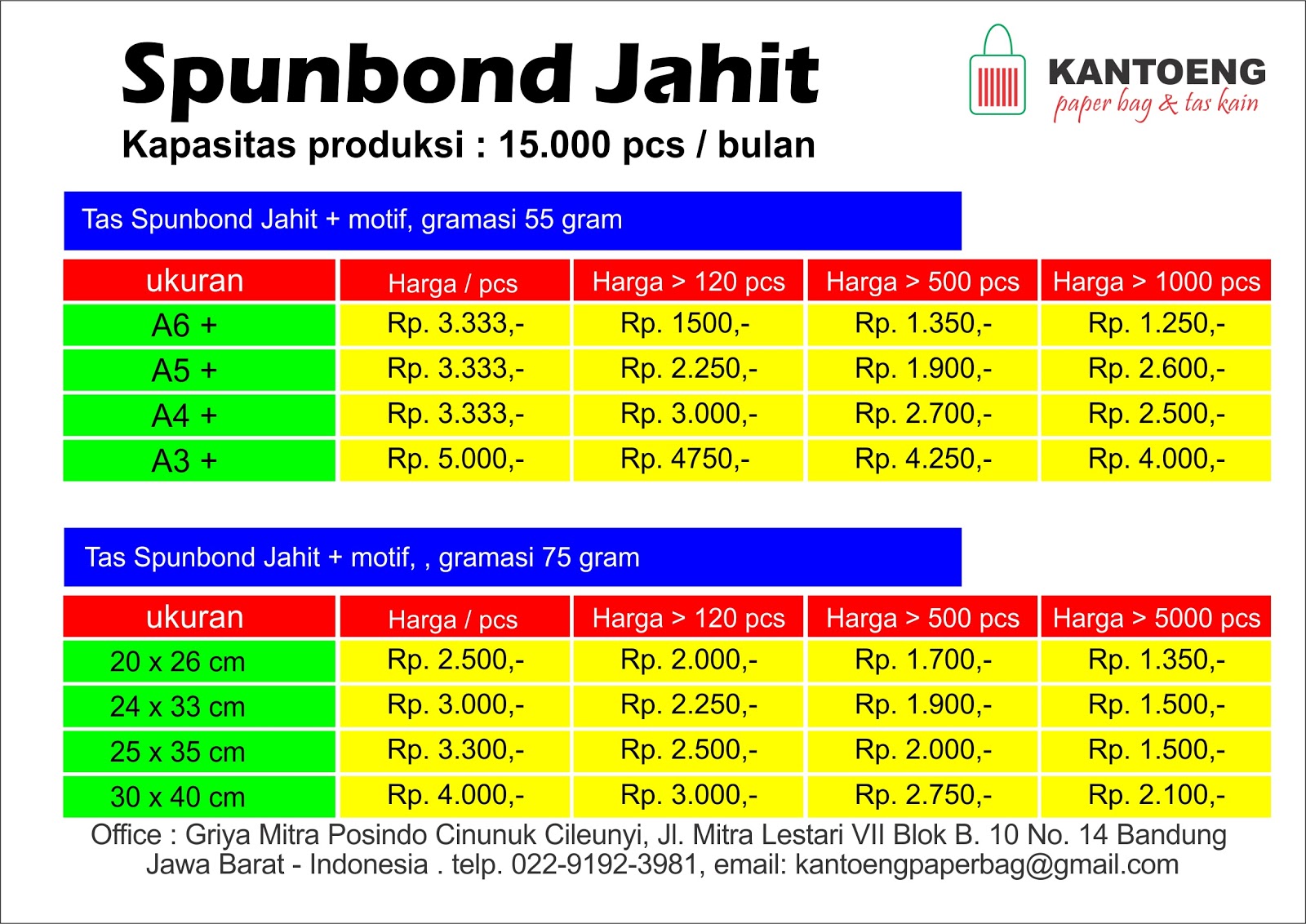 ... , harga paper bag, paper bag termurah, paper bag kualitas eksport