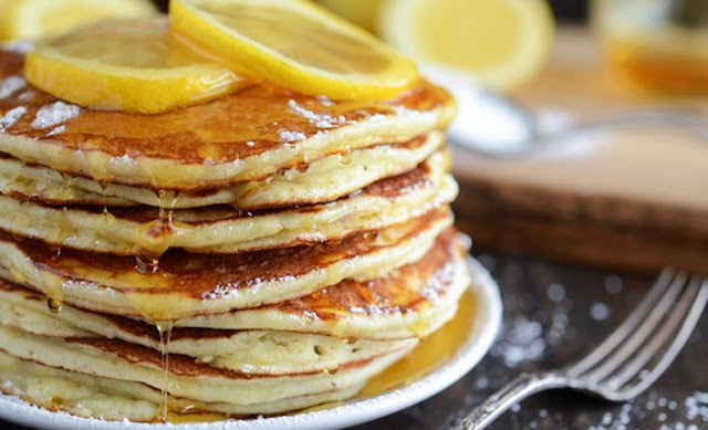 Pancake Kulit Lemon - Lezat Dan Segar Beraroma Lemon